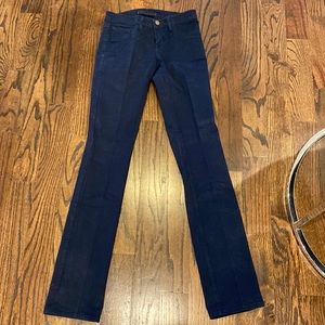 J brand soft straight leg jeans